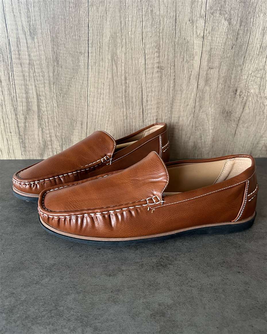 ORGOGLIO MEN SHOES BROWN SIZE 42