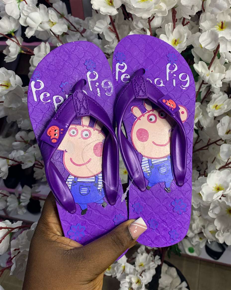 PEPPA PIG FLIP-FLOP PURPLE SIZE 33