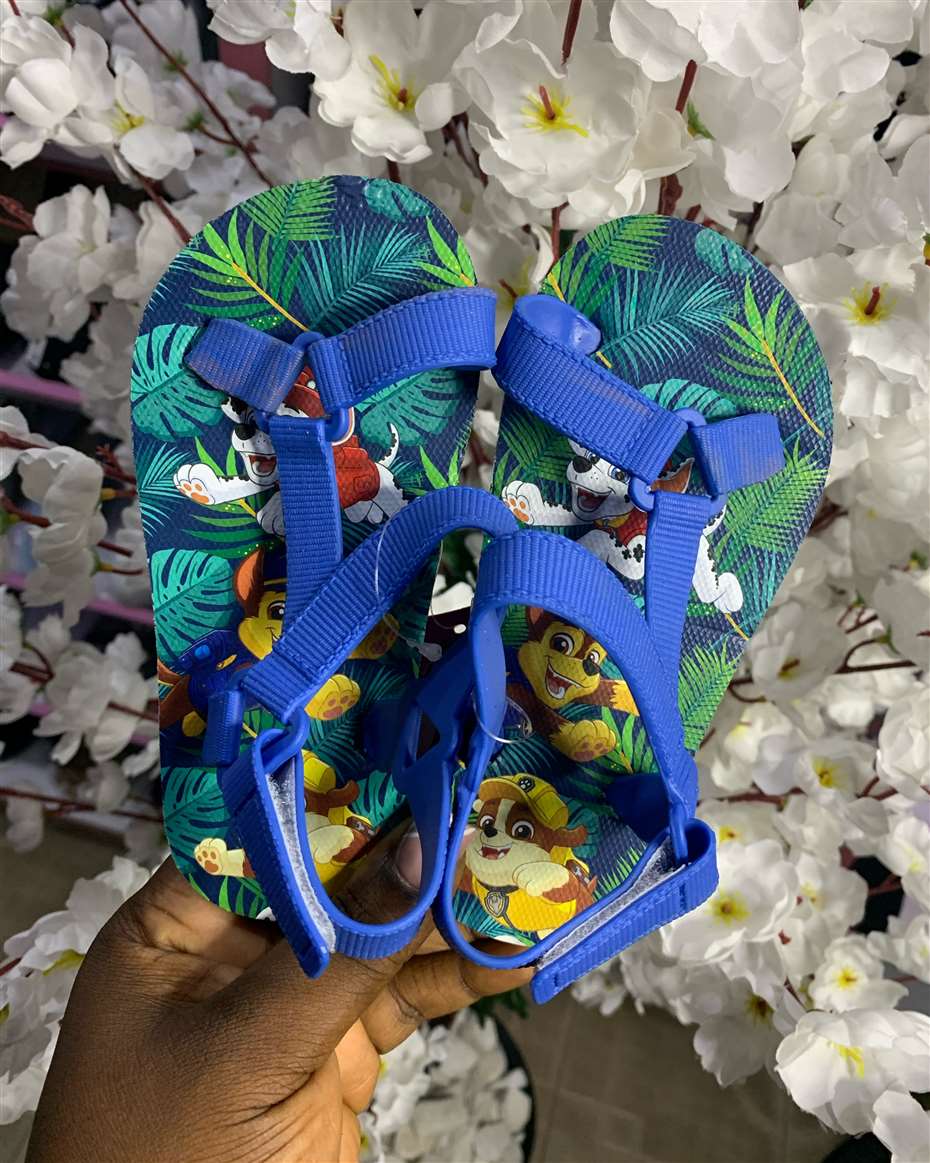 SANDALS 1 BLUE STRAP SIZE 24/25