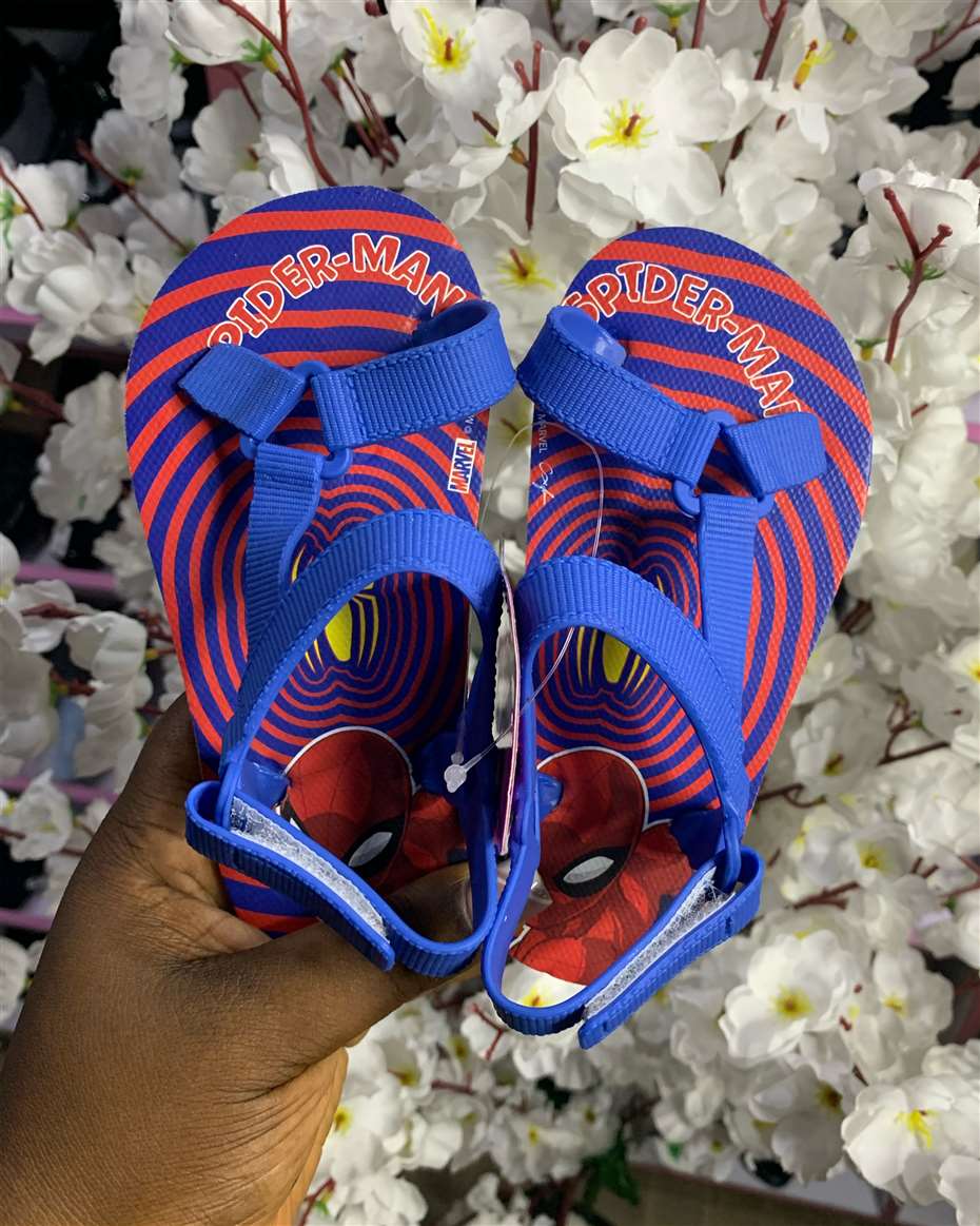 SANDALS 5 BLUE STRAP SIZE 24/25