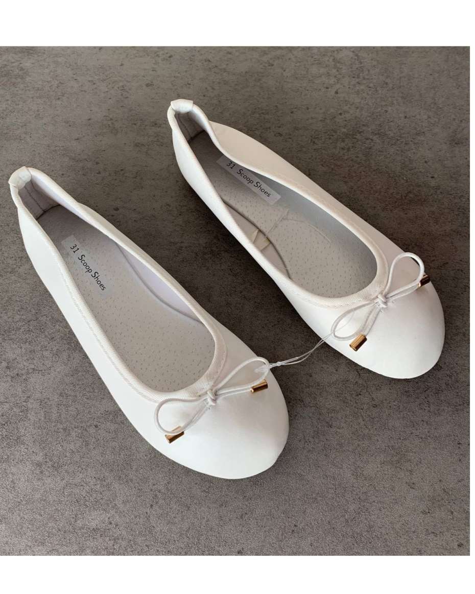SCOOP SHOES WHITE SIZE 31