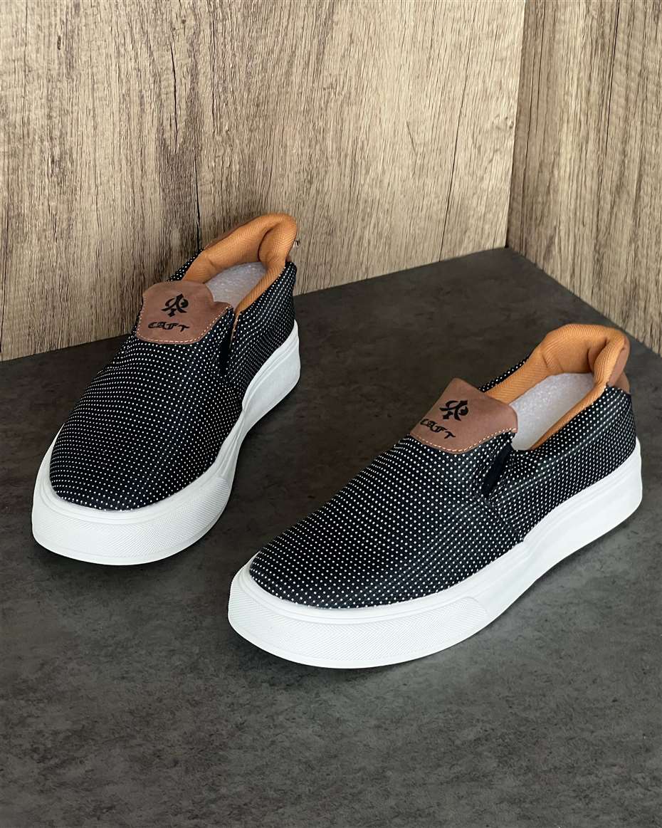 SMART-CASUAL POLKA SLIP-ON 1 SIZE 45