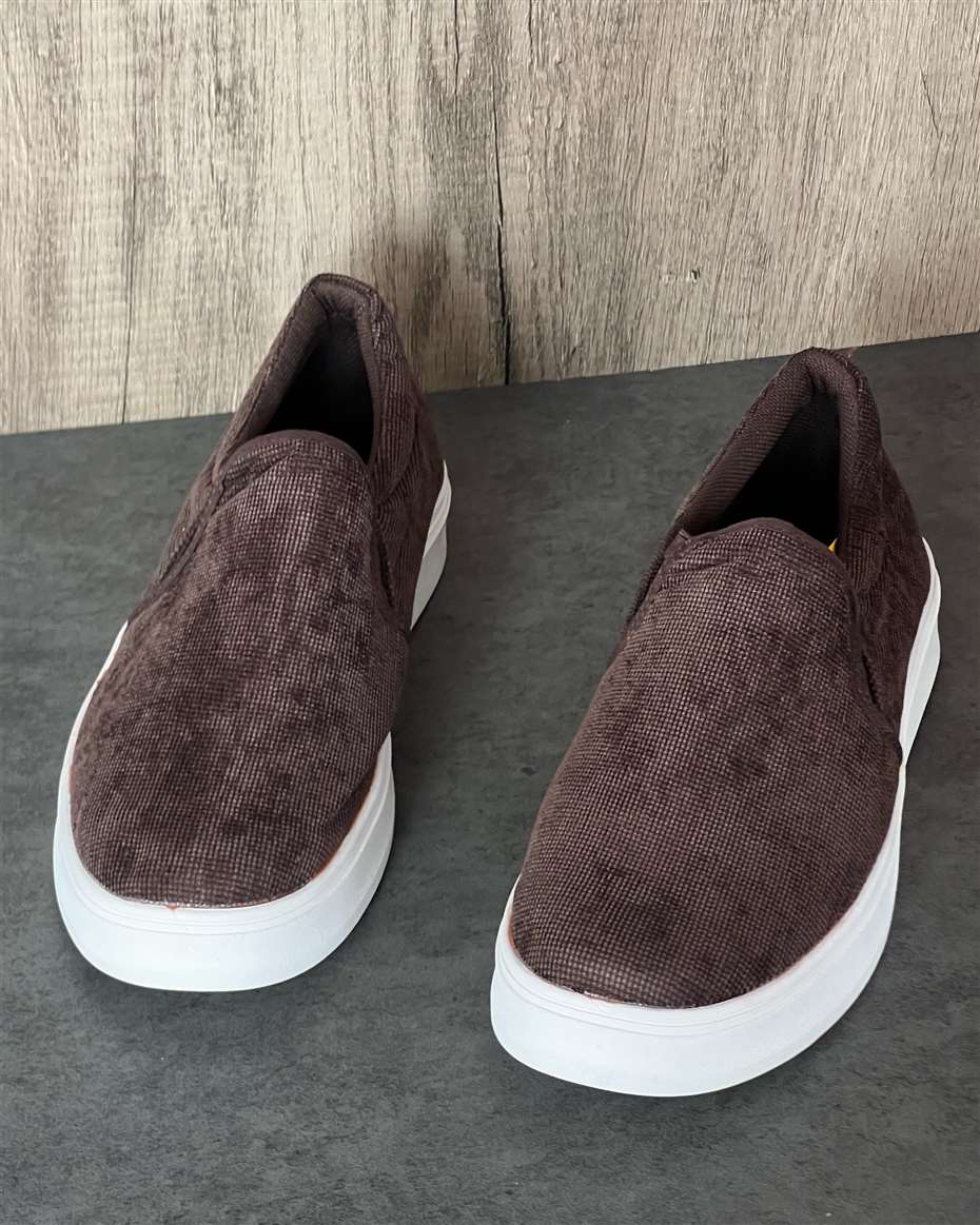 SMART-CASUAL SLIP-ON BROWN SIZE 41