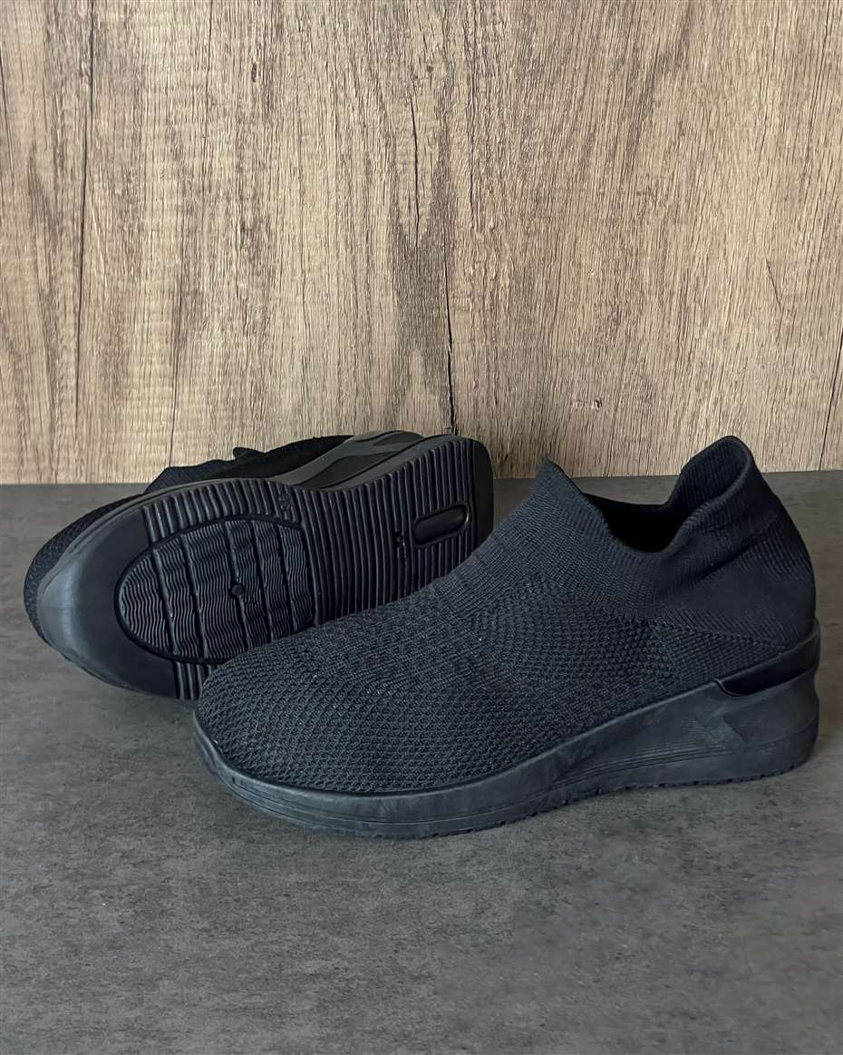 SOCK SNEAKERS BLACK SIZE 41