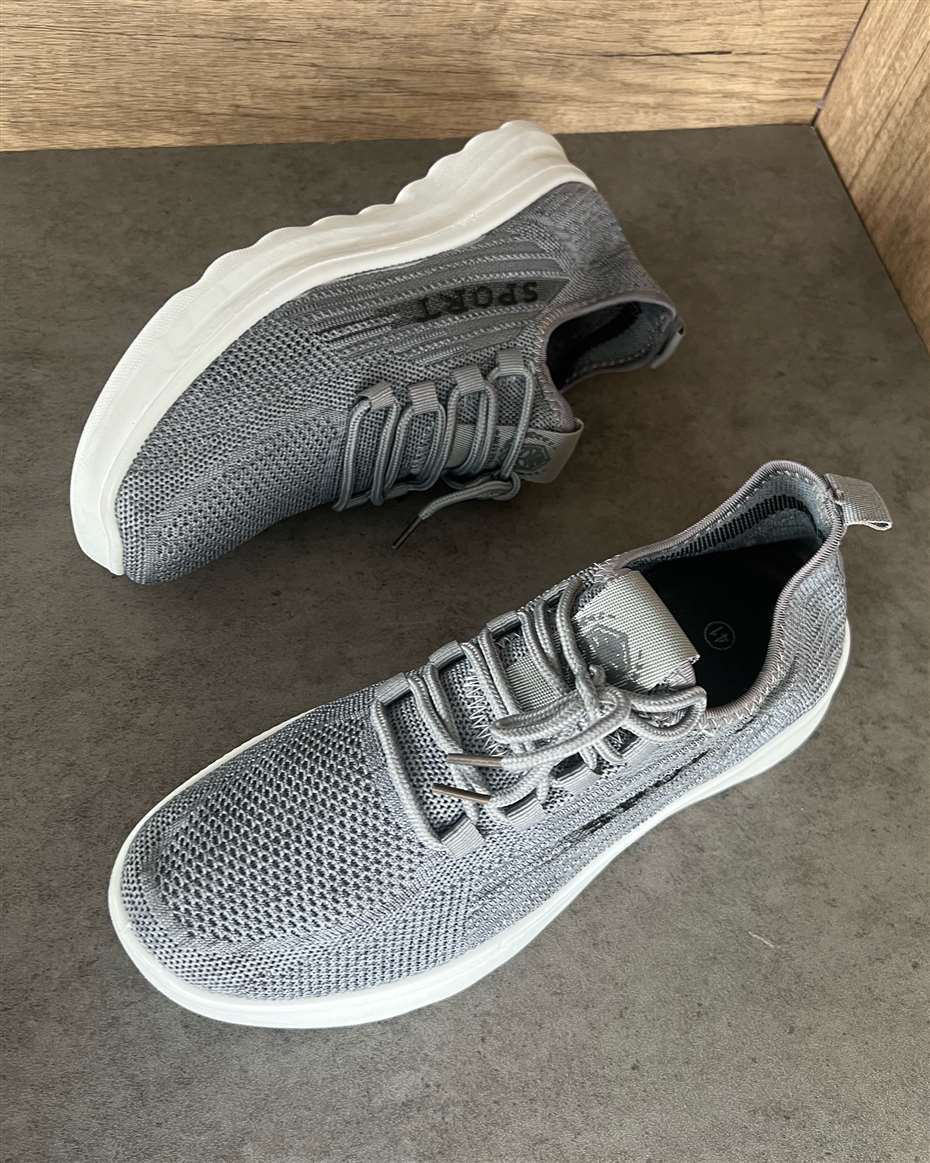 SPORT SNEAKERS GREY SIZE 43