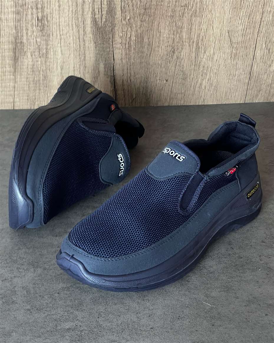 SPORTS OUTDOOR SLIP-ON DARK BLUE SIZE 43