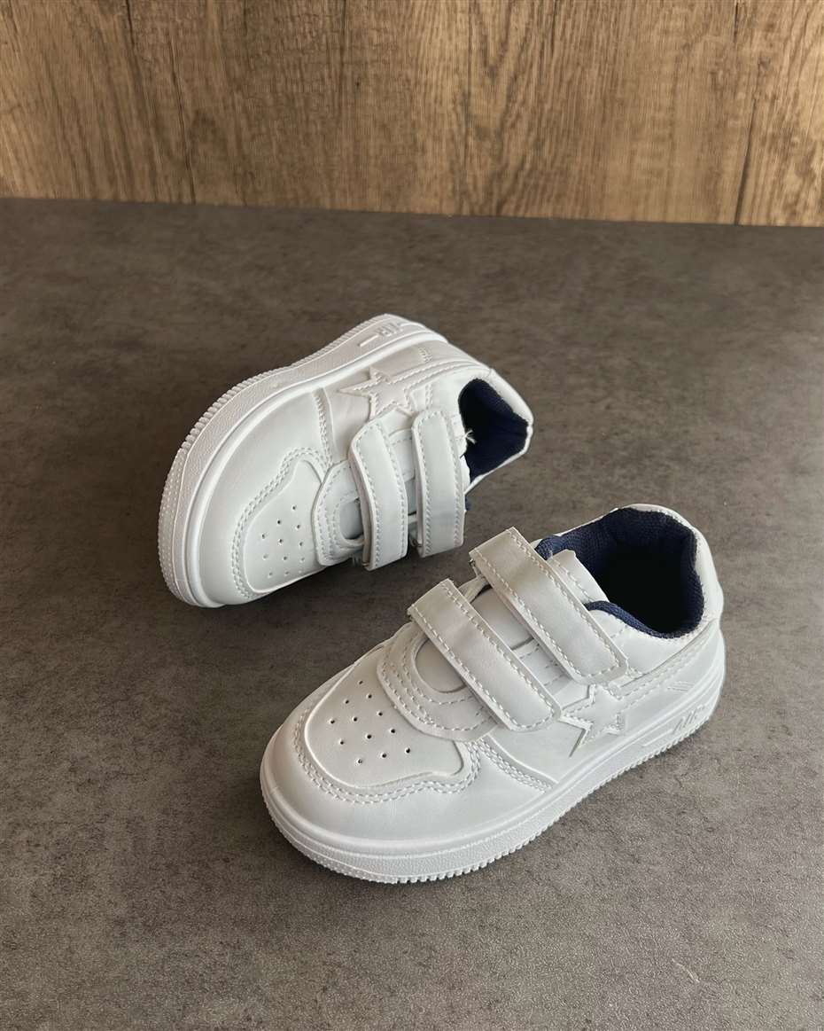 STAR STRAP SNEAKERS WHITE SIZE 28