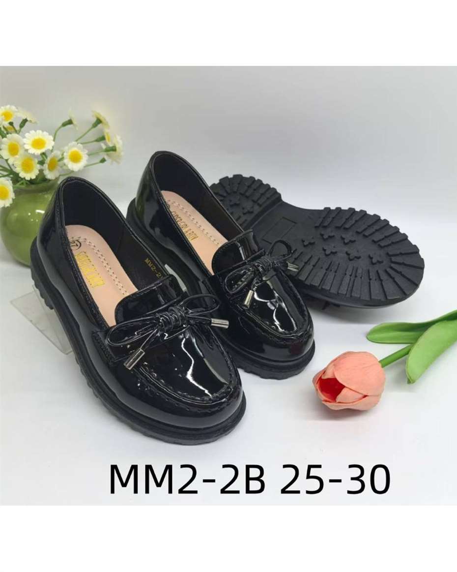 SUPER BOY&GIRL LOAFERS 3 BLACK SIZE 36