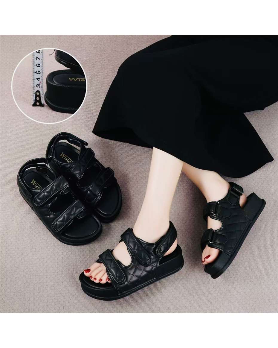 WISTERIA CHUNKY SANDALS BLACK SIZE 37