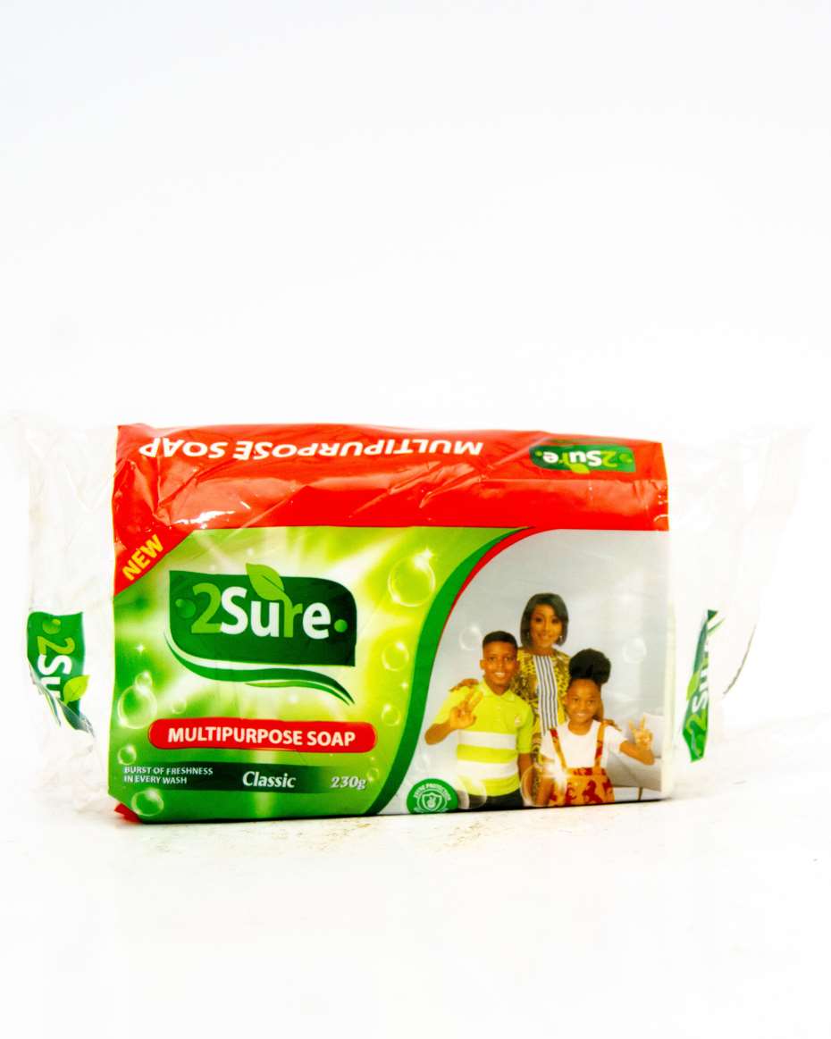 2SURE MULTIPURPOSE BAR SOAP 230G