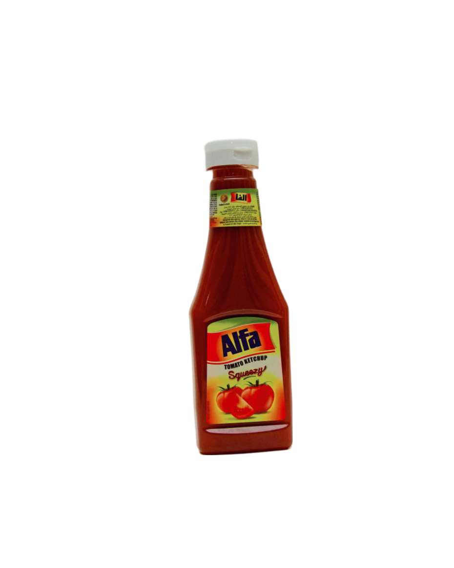 ALFA TOMATO KETCH UP 340ML ARAB BASED