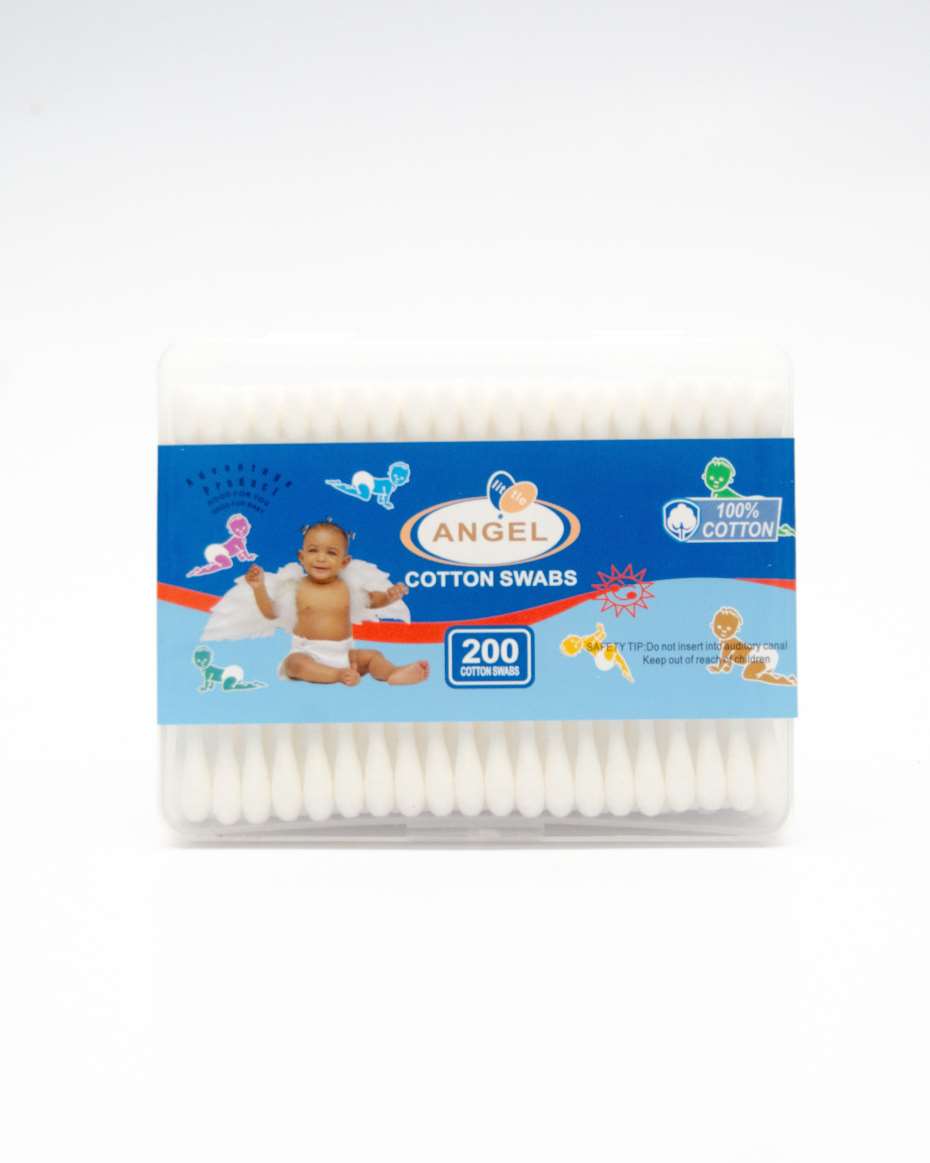 ANGEL COTTON SWABS 100PCS