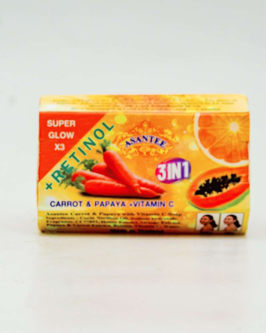 ASANTEE 3 IN 1 CARROT & PAPPAYA + VITAMIN C