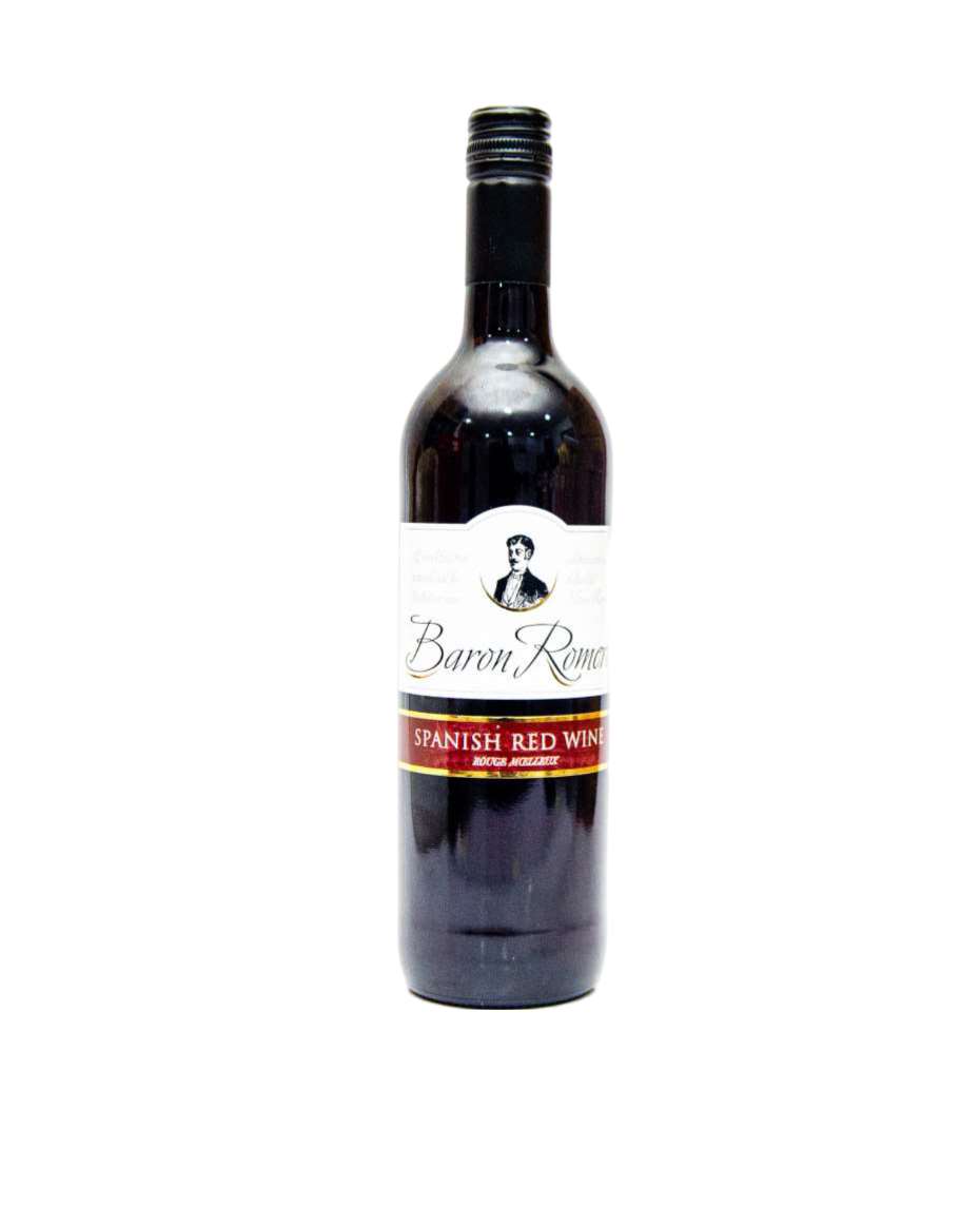 BARON ROMERO SPANISH RED WINE 750ML