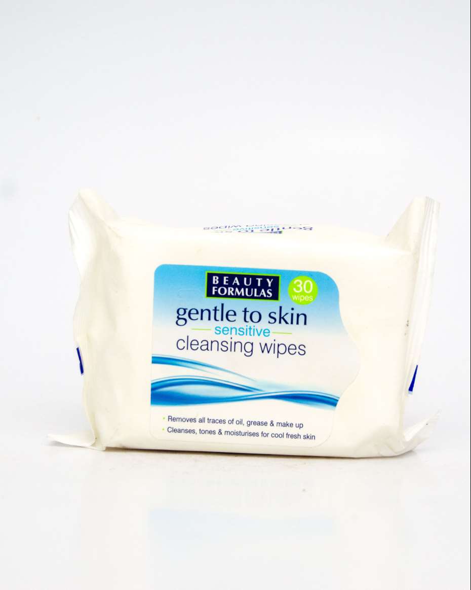 BEAUTY FORMULAS GENTLE TO SKIN CLEANSING WIPES