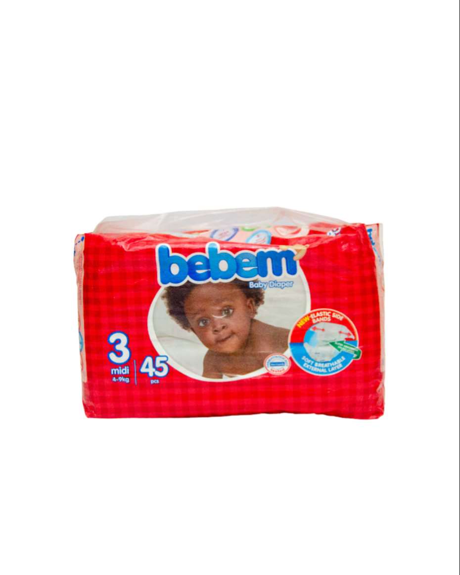 BEBEM BABY DIAPER MIDI 3 4-9KG