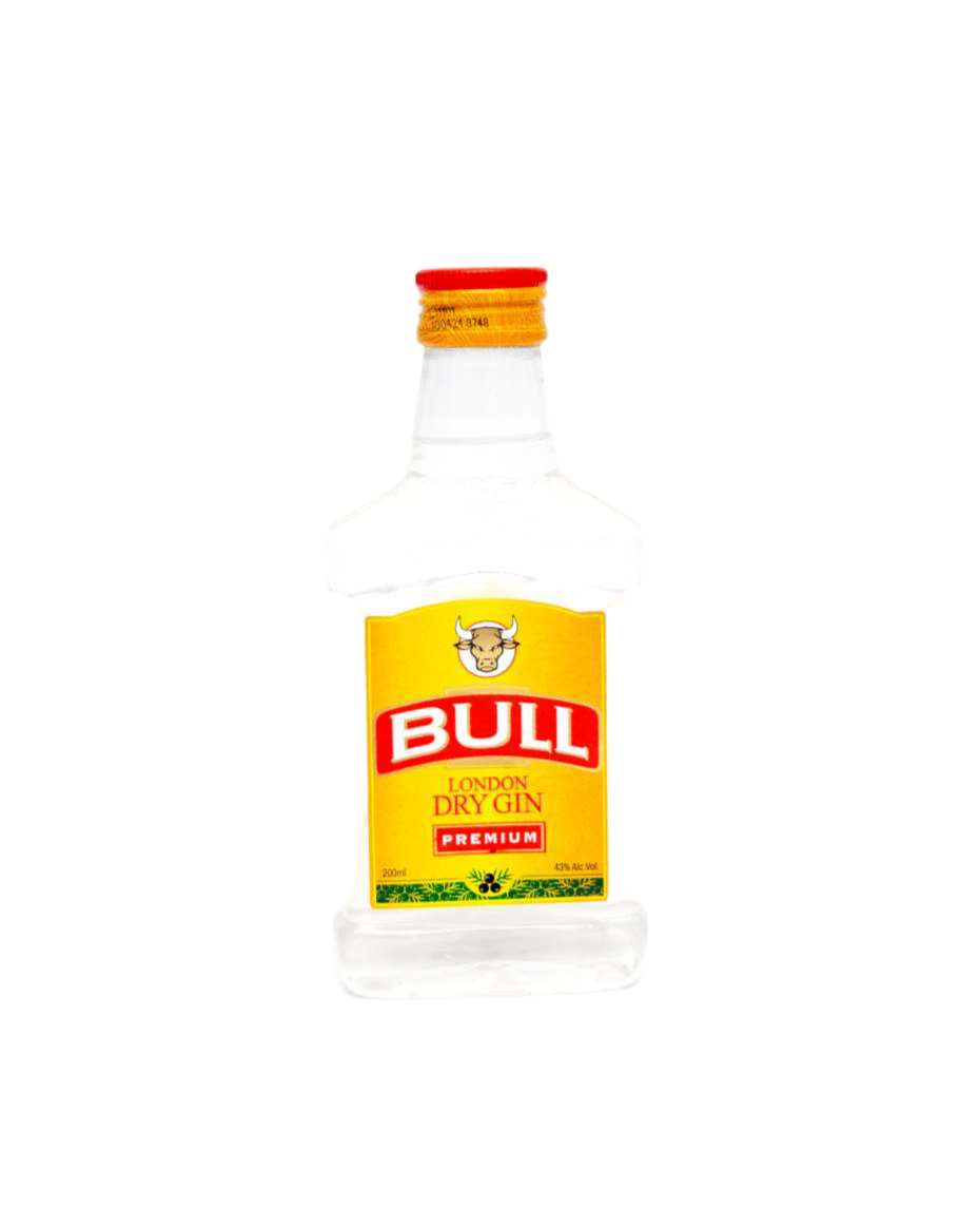 BULL LONDON DRY GIN 200ML