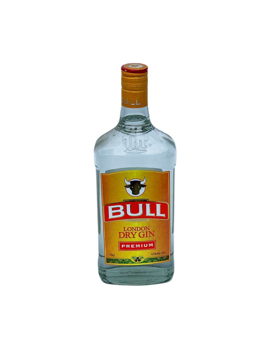 BULL LONDON DRY GIN 70CL