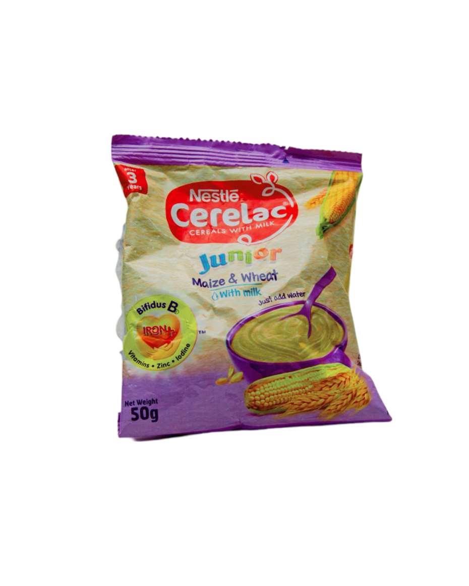 CERELAC JUNIOR MAIZE & WHEAT 50G