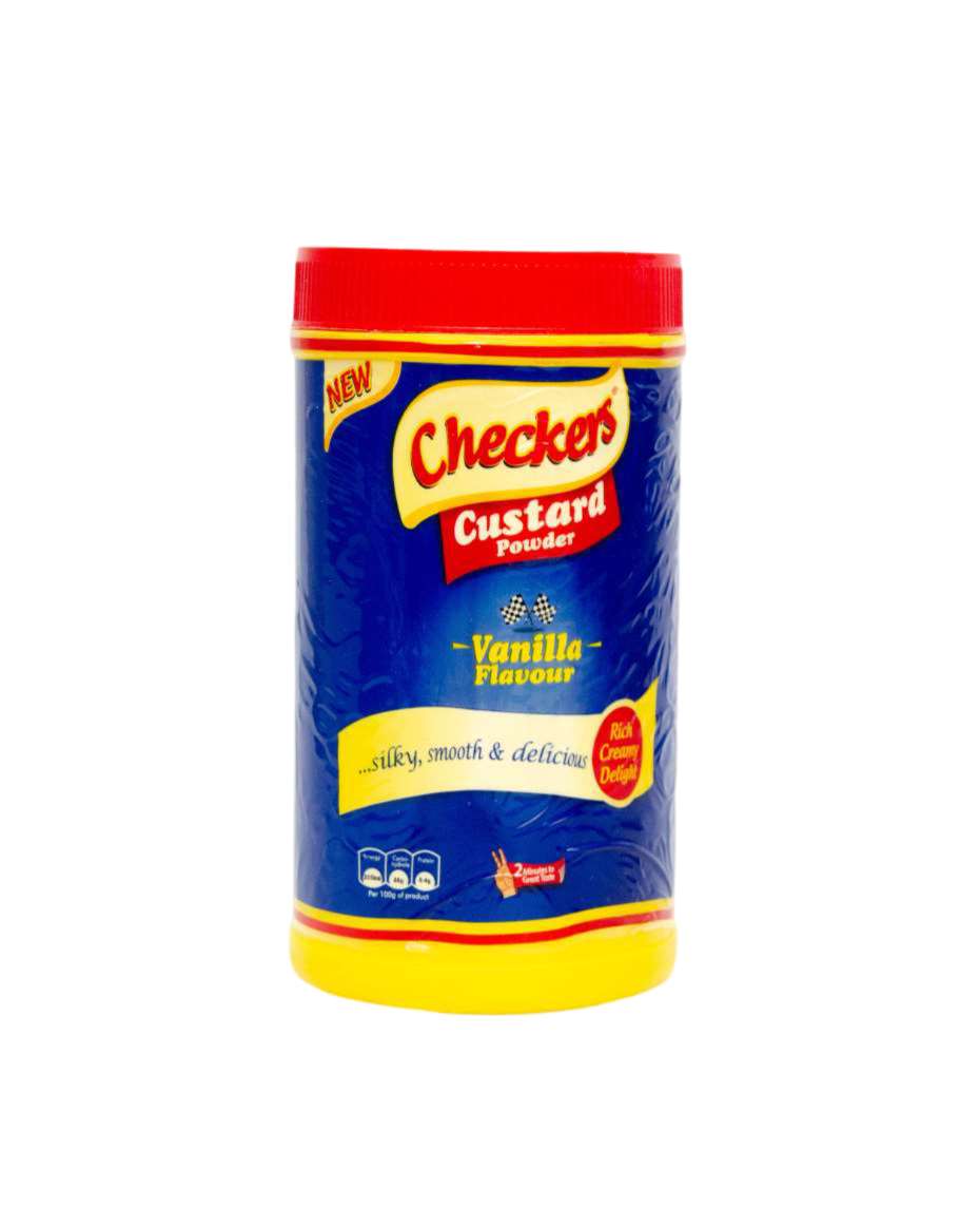 CHECKERS CUSTARD POWDER VANILLA FLAVOUR 400G