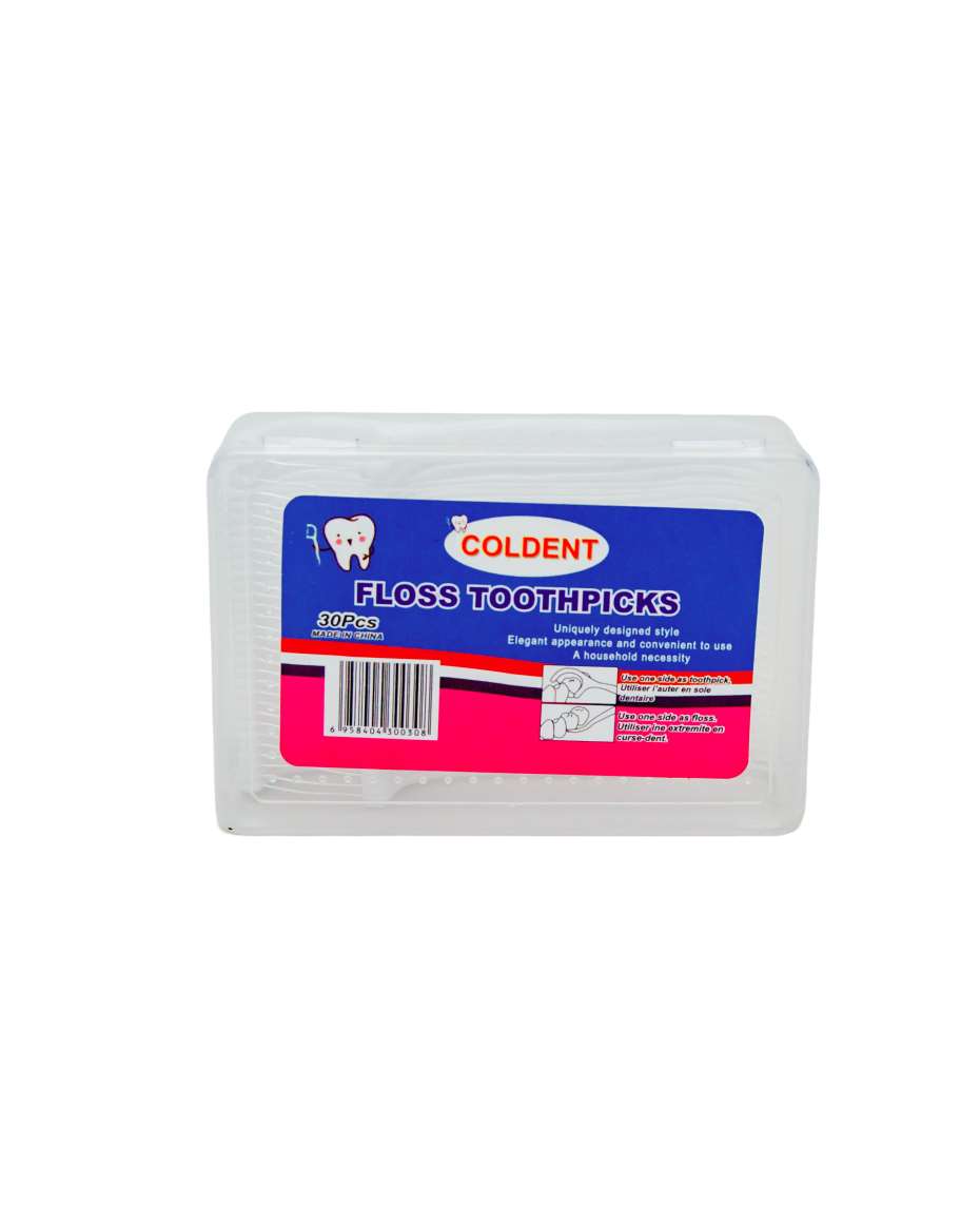 COLDENT FLOSS TOOTHPICK 30PCS