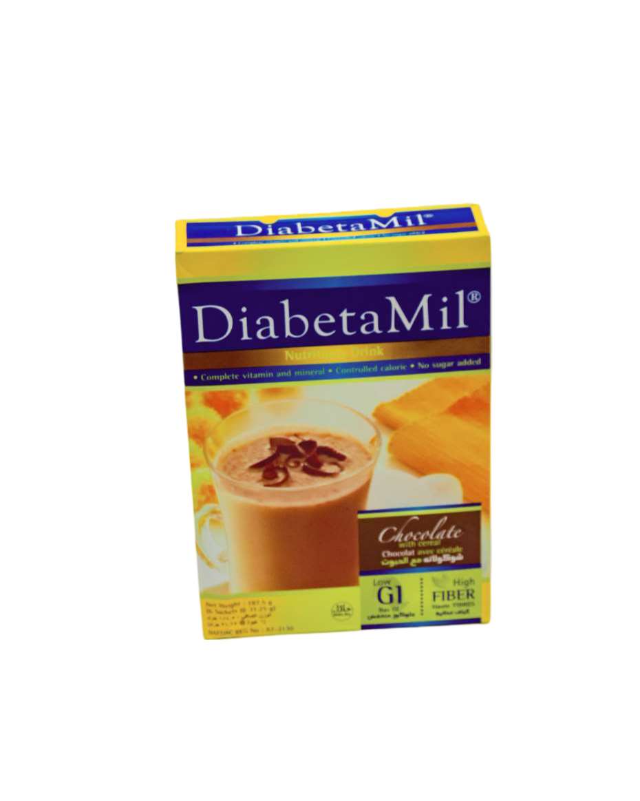 DIABETAMIL CHOCOLATE WITH CEREAL 187.5G