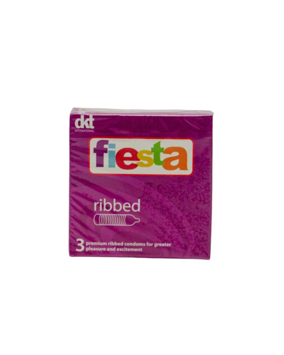 FIESTA RIBBED CONDOM