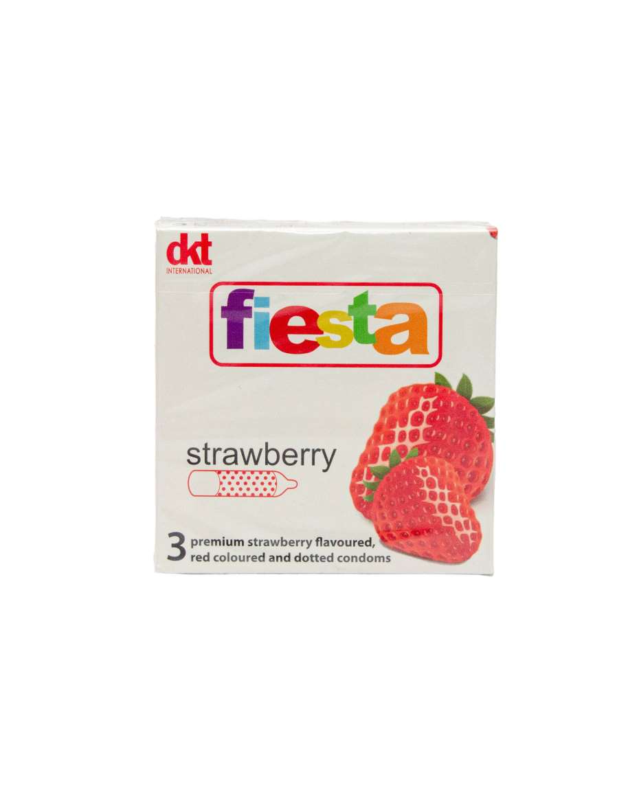 FIESTA STRAWBERRY CONDOM