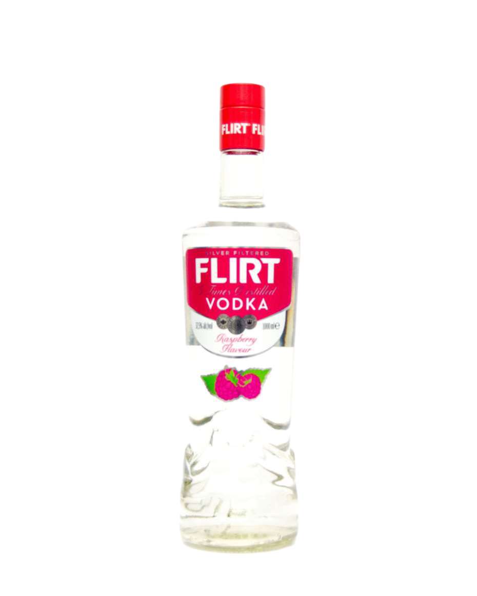 FLIRT VODKA RASPBERRY FLAVOUR 1000ML