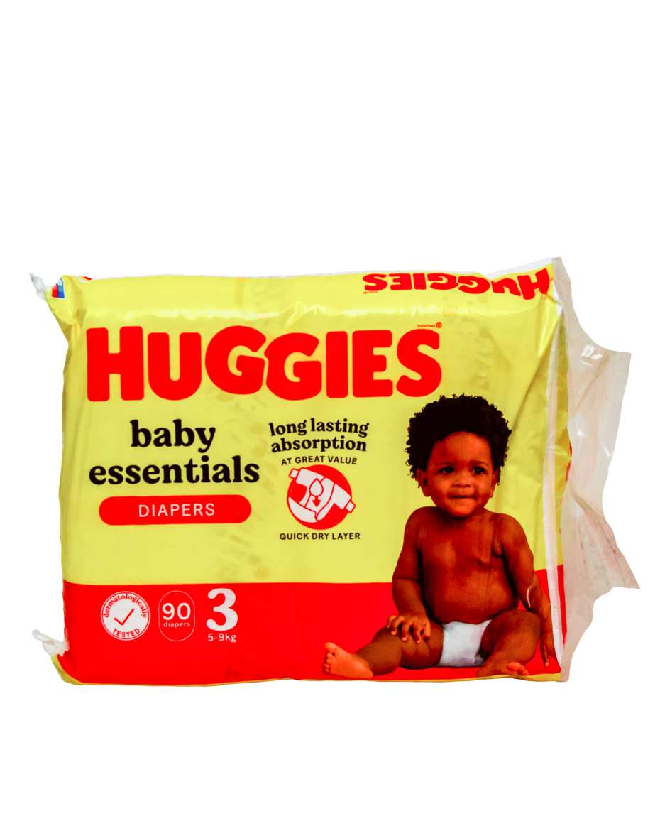 HUGGIES BABY ESSENTIALS DIAPERS MIDI SIZE 3