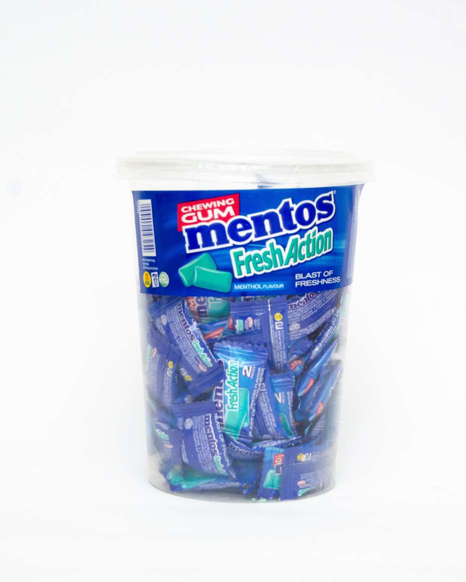 ICE MENTOS CHEWING GUM PEPPERMINT 13.05G