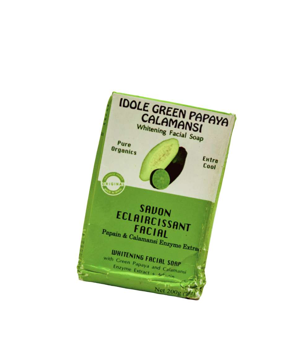 IDOLE GREEN PAPAYA CALAMANSI SOAP 200G