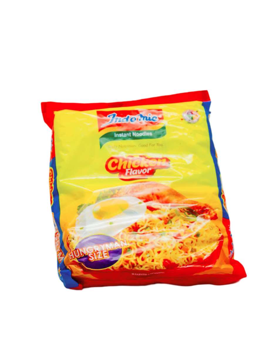 INDOMIE ONION CHICKEN FLAVOUR HUNGRY MAN SIZE 180G