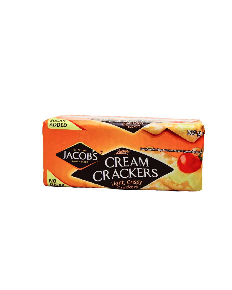 JACOBS CREAM CRACKERS 200G