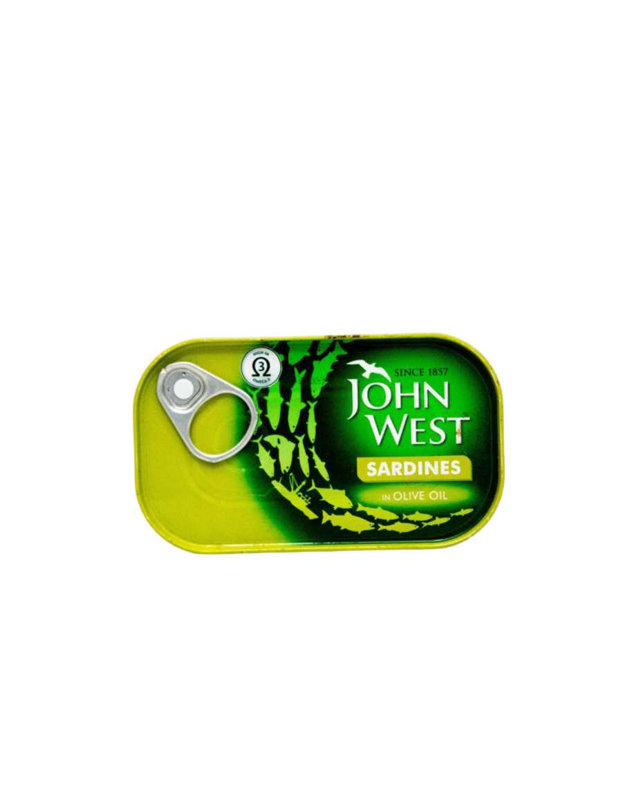 JOHNWEST SARDINESIN OLIVE OIL 120G