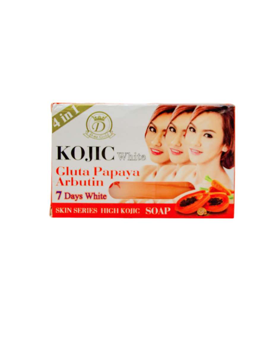 KOJIC WHITE NATURAL PAPAYA & CARROT SOAP