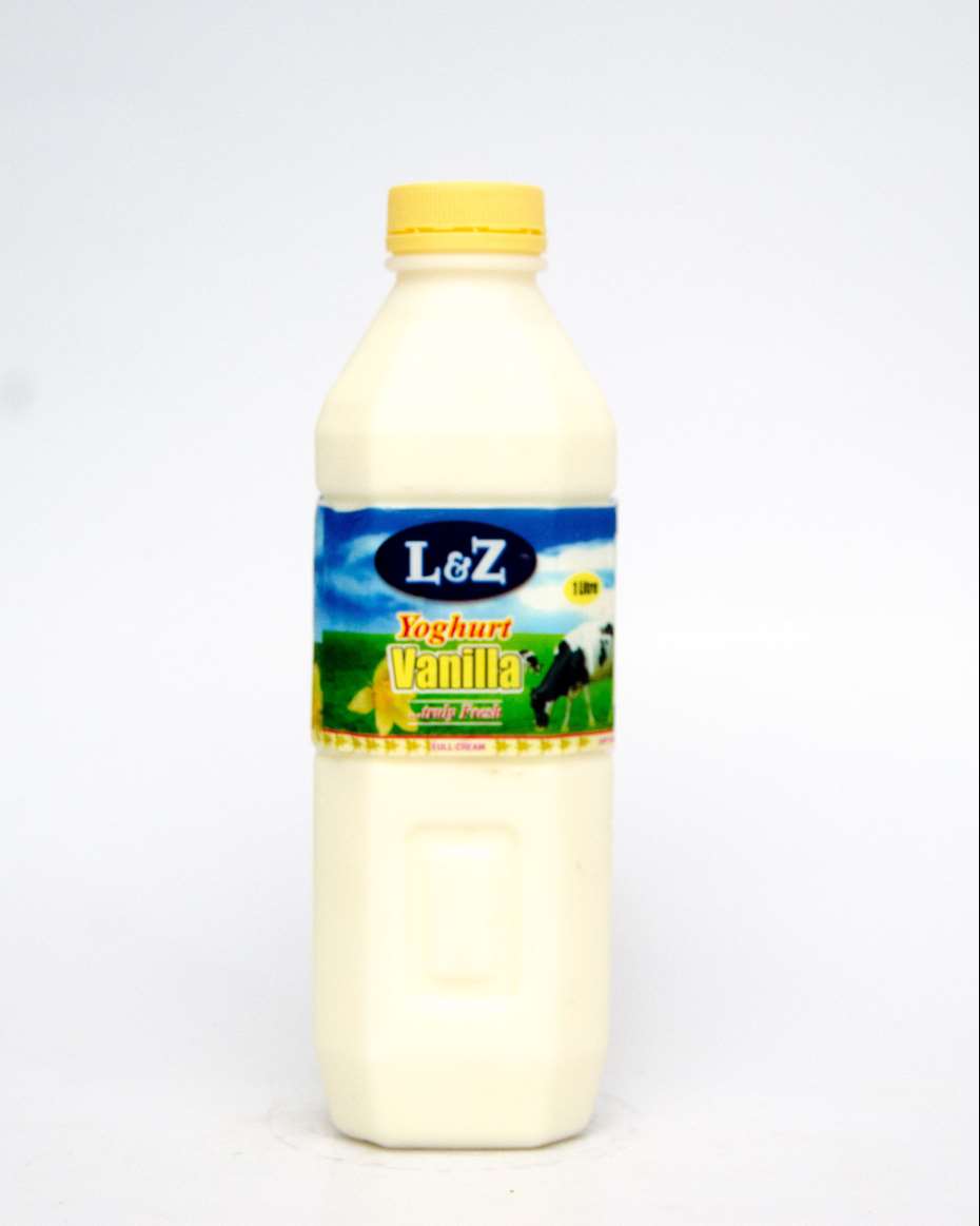 L & Z VANILLA YOGHURT 1000ML