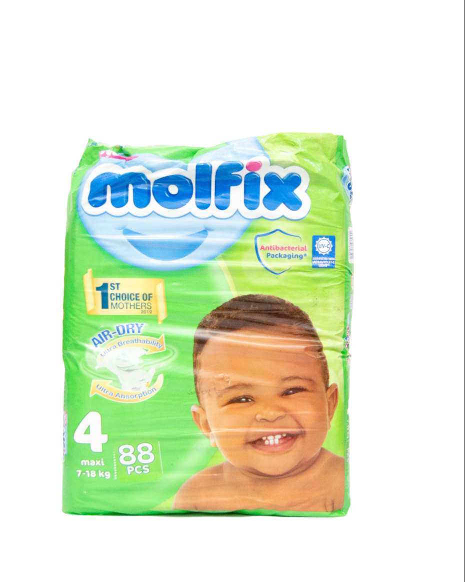 MOLFIX SIZE 4 MAXI 7-18KG 8PCS