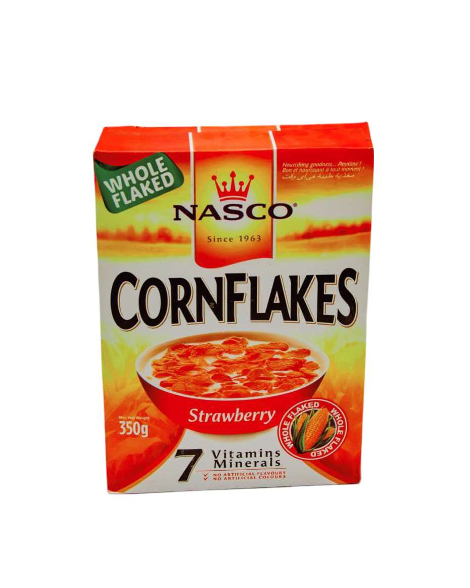 NASCO CORNFLAKES STRAWBERRY 350G