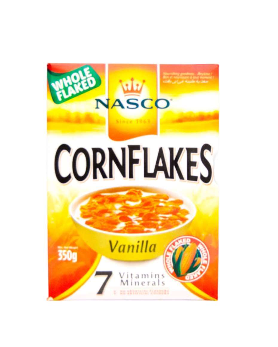 NASCO CORNFLAKES VANILLA 350G