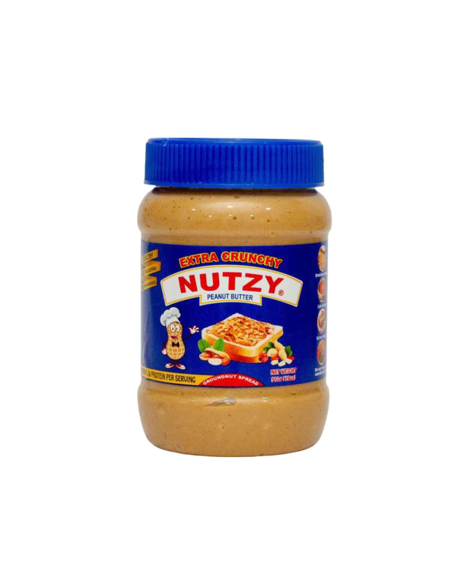 NUTZY PEANUT BUTTER (510G) CRUNCHY