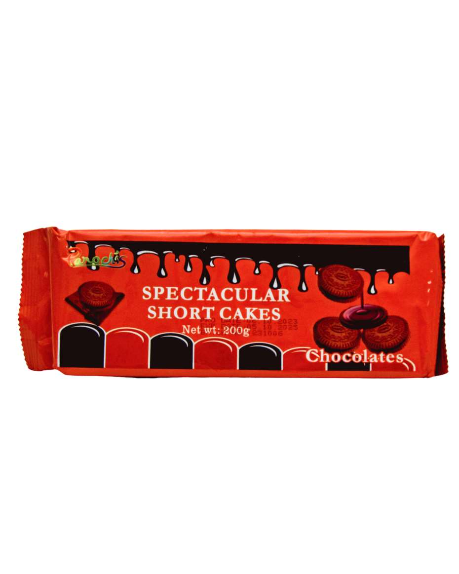 PANOCHIS SPECTACULAR SHORTCAKES CHOCOLATE 200G