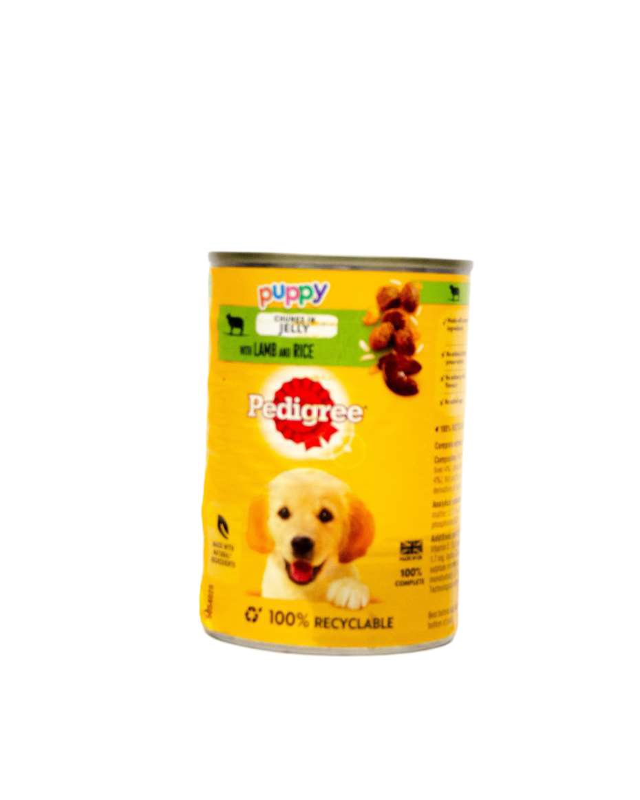 PEDIGREE PUPPY CHUNKS IN JELLY WITH LAMB & RICE