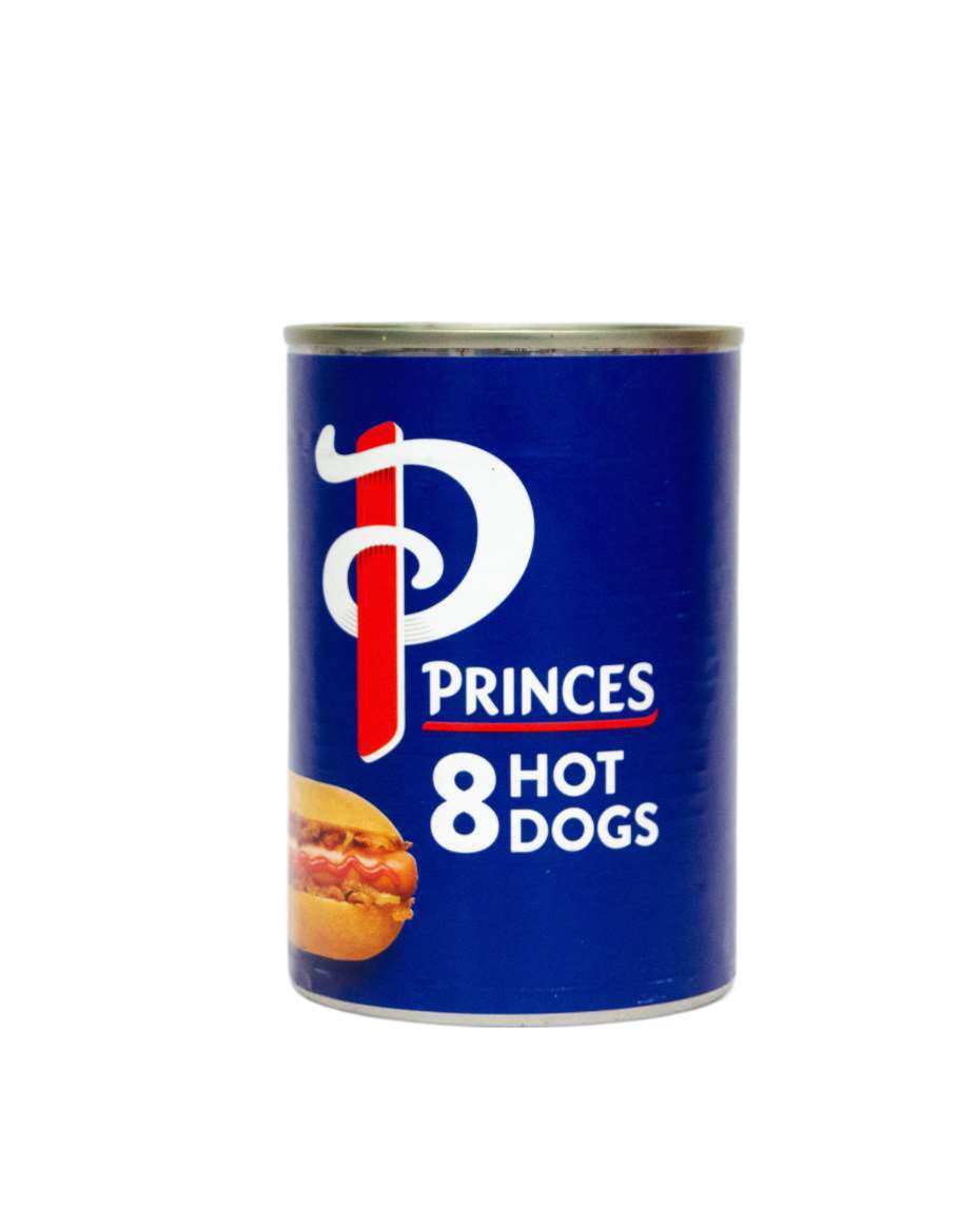 PRINCES 8 HOT DOGS 400G