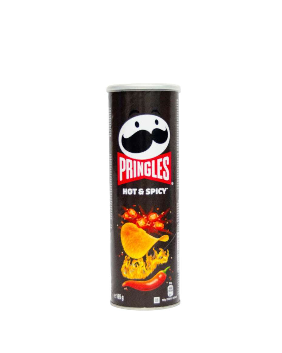 PRINGLES HOT AND SPICY 165G