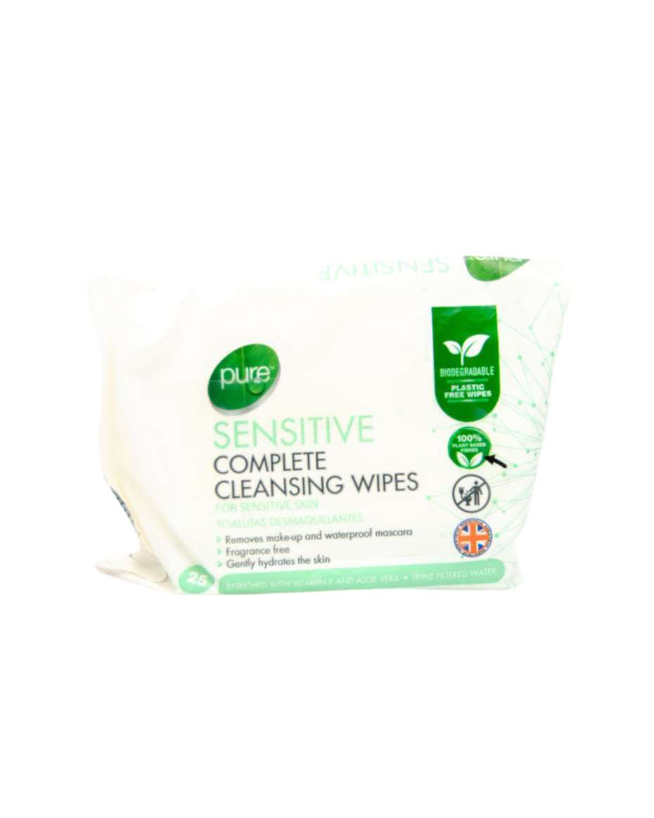 PURE SENSITIVE CLEANSING WIPES