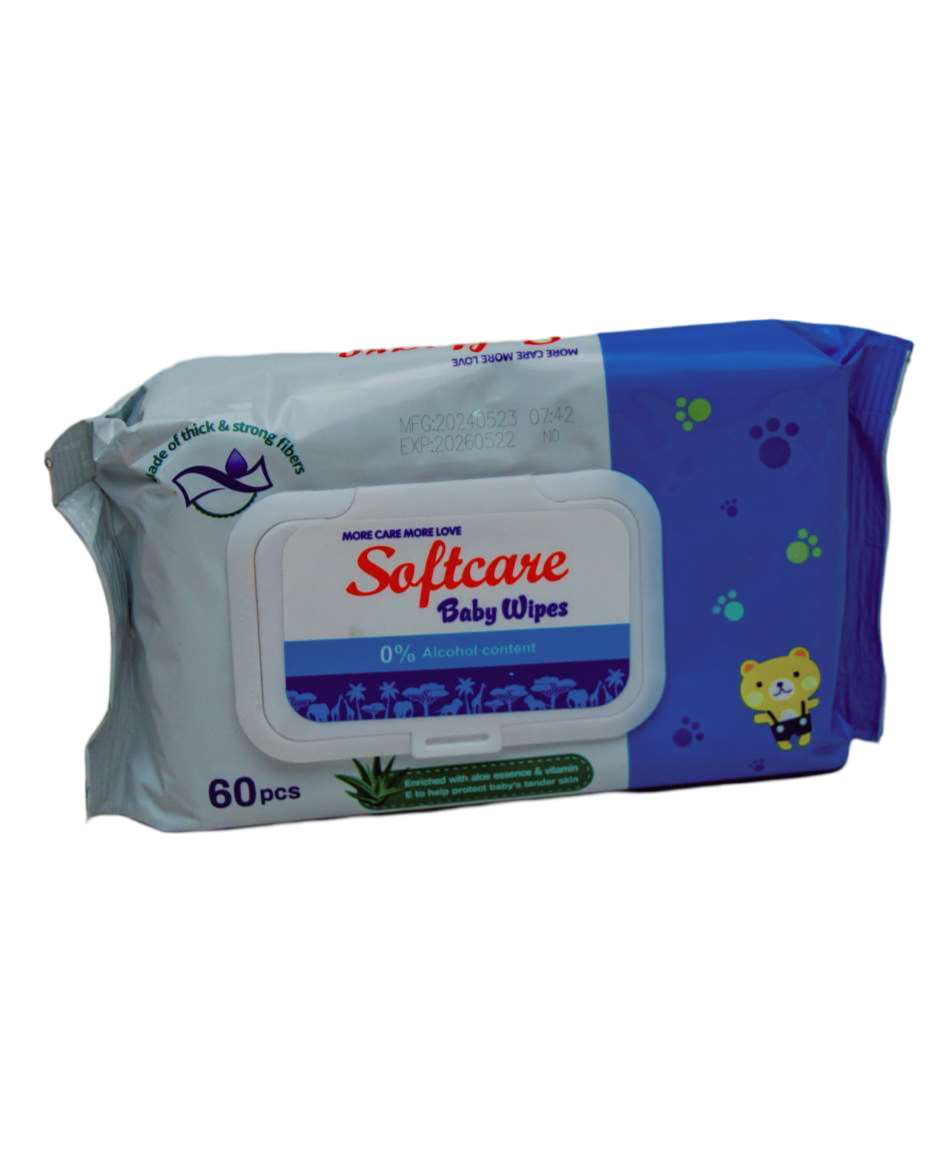 SOFTCARE BABY WIPES 80PCS