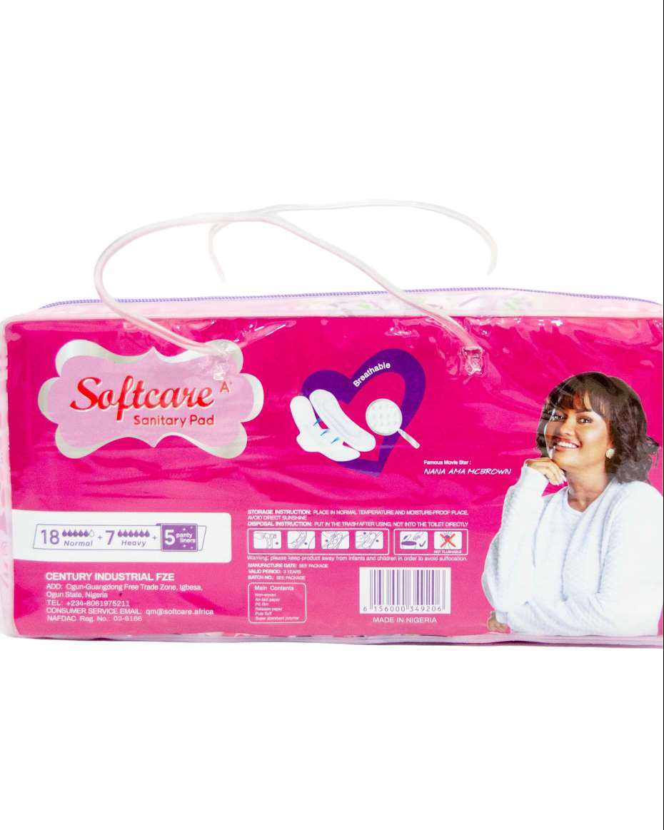 SOFTCARE SANITARY PAD PINK