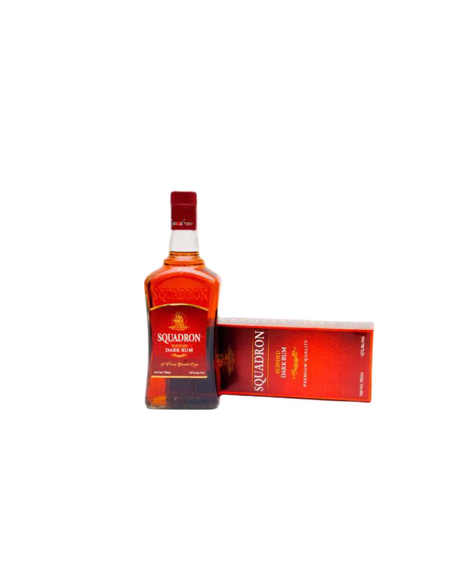 SQUADRON BLENDED DARK RUM 750ML