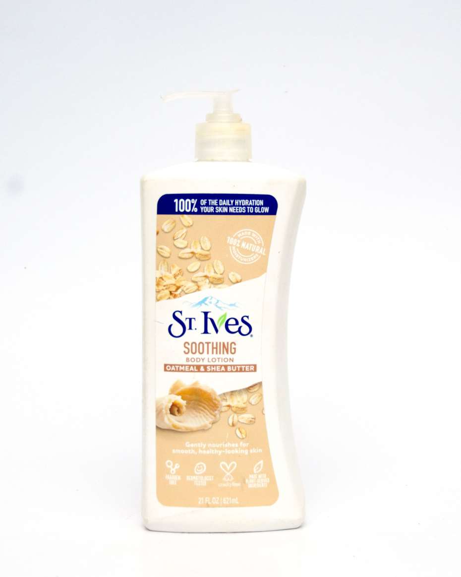 ST. IVES SMOOTHING BODY LOTION ROSE & ARGAN OIL 621ML